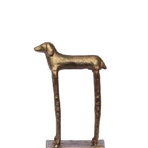 ARTIGO DECOR EM BRONZE ANTIGO BRX03 20X10X6CM