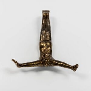 GANCHO DECOR EM BRONZE ANTIGO BRX031 25X22X8CM