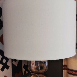 C&Uacute;PULA CILINDRICA TECIDO ALGOD&Atilde;O 45CM X H30CM