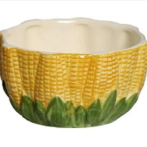 CONJ. 6 BOWLS CORN DECORADO