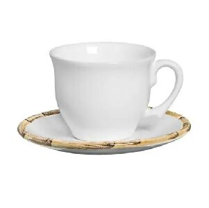 CONJ. 6 XIC. CH&Aacute; C/PIRES BAMBU