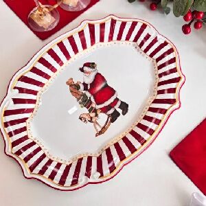 TRAVESSA PEQUENA CHRISTMAS CHARM 36X27CM