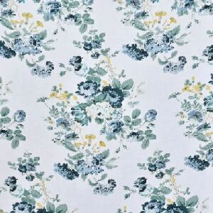 CAPA DUVET PEONIA AZUL FUNDO OFF QUEEN