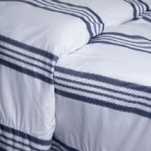 CAPA DUVET LISTA NAVY SOLTEIRO
