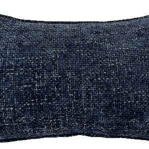 ALMOFADA CHENILLE AUSTRIA 35X58 MARINHO C/CO