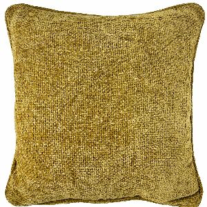 ALMOFADA CHENILLE AUSTRIA 55X55 DOURADA