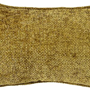 ALMOFADA CHENILLE AUSTRIA 35X58 DOURADA