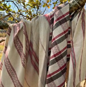 TOALHA DE MESA REDONDA XADREZ TOULOUSE POPPY 1,7M