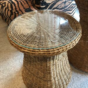 BANQUETA PA BAIXA JUNCO NATURAL 49x42cm