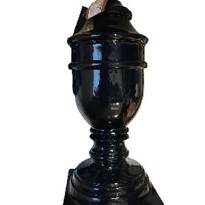 BASE ABAJUR ANFORA AZUL MARINHO 49X20X20CM