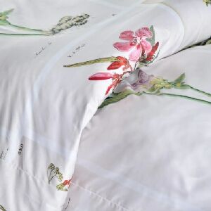 KIT DUVET QUADRO FLORES SOLTEIRO 1,75x2,40m