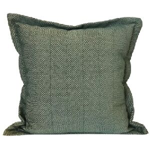 ALMOFADA 50X50 24402127 ESPINHA DE PEIXE ESMERALDA