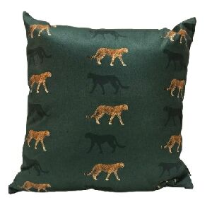 ALMOFADA LINHO BEGE 55X55 ESTAMPADA MOD 11