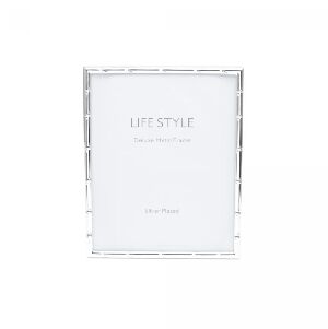 PORTA-RETRATO ACO BAMBU PRATEADO 13X18CM