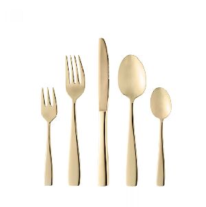 FAQUEIRO 30PC DE A&Ccedil;O INOX CHAMPANHE VIENA