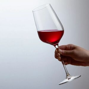 CJ 2 TACAS DE VINHO DE CRISTAL ECOLOGICO (LIVRE DE CHUMBO) INTENSE LARTISAN 800ML