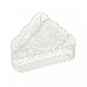 PORTA GUARDANAPOS DE CRISTAL DE CHUMBO DUBLIN 14X11X5CM