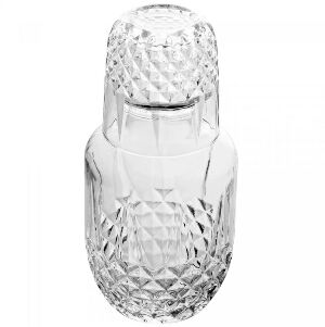 MORINGA DE VIDRO DIAMANTE 500ML/145ML