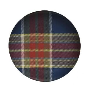 PRATO DE JANTAR XADREZ 27CM