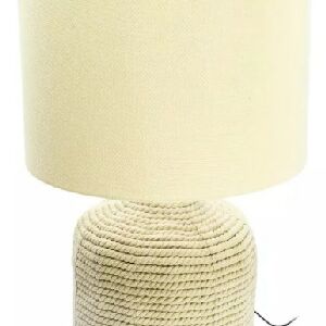 ABAJUR DE CORDA, VID E MET C/ CUP 58515 70X45CM