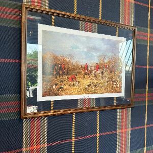 QUADRO PASPATU FORRADO TARTANS 55X73CM