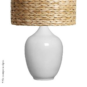 ABAJOUR GG LISO BRANCO 75X45CM