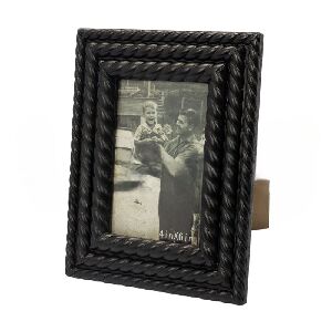 PORTA RETRATO MAD PRETO P 67934