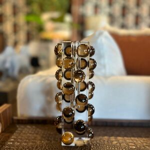 VASO DE CRISTAL 75.262 21x9x9 cm