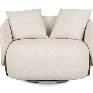 POLTRONA INTIMIT&Eacute; 1.05X82X70 F F6246 COM BASE GIRAT&Oacute;RIA