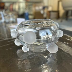 VASO EM VIDRO INC C DETALHE FOSCO P 642260 -