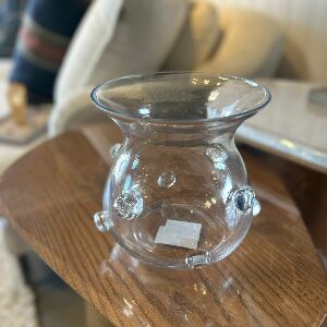 VASO EM VIDRO INCOLOR 76211