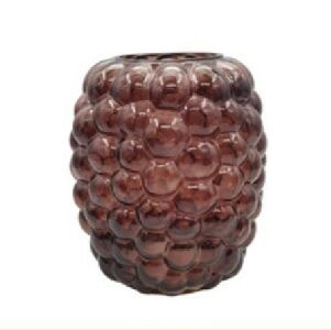 VASO EM VIDRO VINHO - 23x23x25CM BF2059