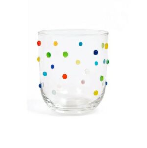 CJ DE 6 COPOS TRANSPARENTES/COLOR 400ML BU0002