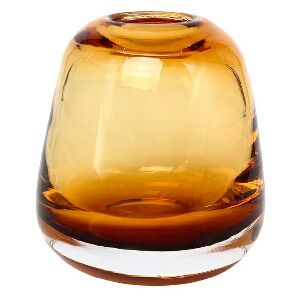 VASO DE VIDRO &Acirc;MBAR - 3,5X5,6X11,1CM HT0012