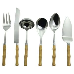 FAQUEIRO INOX NA COR NATURAL - 6 PCSSG0068