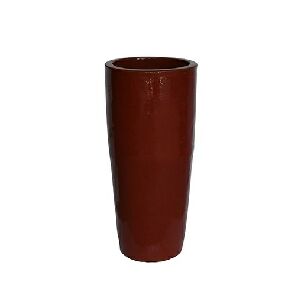 VASO ANDRIA VITRIFICADO VERMELHO 44X98cm