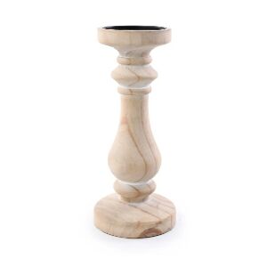 CASTI&Ccedil;AL MADEIRA NATURAL 12X28X12CM C/ 1 UN