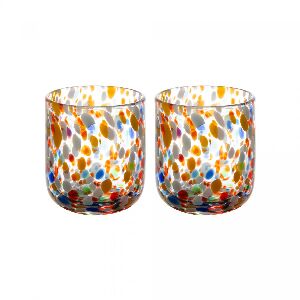 CONJ 2 COPOS VIDRO AQUARELHA 280ML