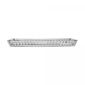 TRAVESSA GENEVA 27,5X14X2,5CM CRISTAL