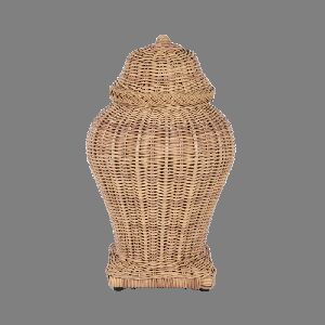 POTICHE DE RATTAN MANISH