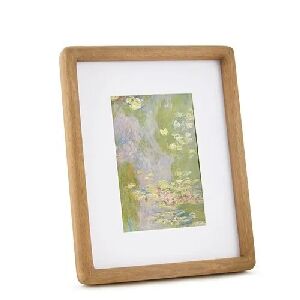 PORTA RETRATO EM MADEIRA E VIDRO - 10X15