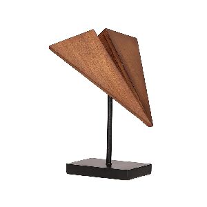 ESCULTURA AVIAO EM MADEIRA