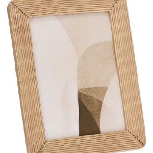 PORTA RETRATO EM POLIRRESINA E VIDRO