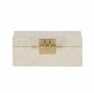 CAIXA EM MDF COM REVESTIMENTO EM PU