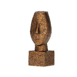 ESCULTURA FACE EM POLIRRESINA