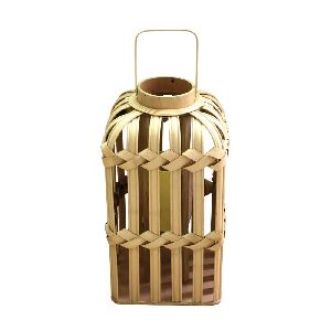 LANTERNA DECORATIVA EM BAMBU