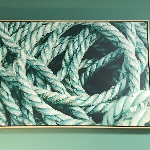 TELA SEM VIDRO COM MOLDURA