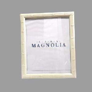 PORTA RETRATO DETALHE DE BAMBU 23 X 28 X 1,8CM.