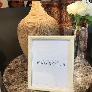 PORTA RETRATO MDF DET BAMBU 23X28X1,8CM REF 21227