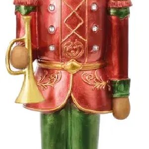 DEC URSO SOLDADO RESINA CLR 41CM 3AAA () C/1 UN